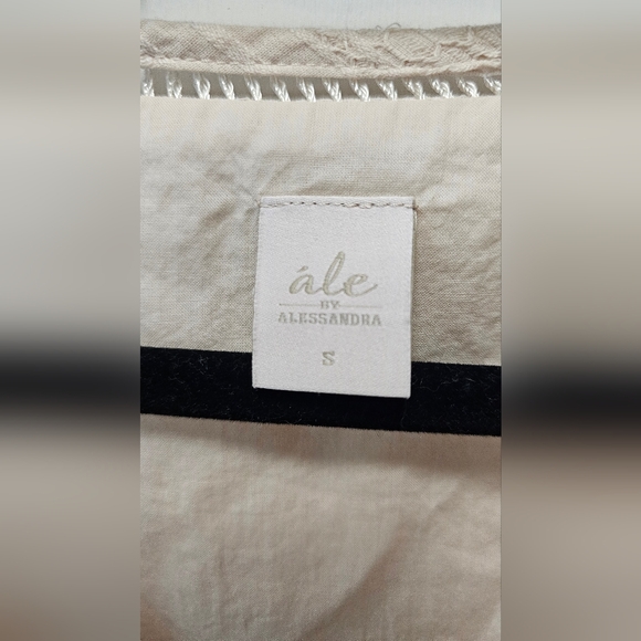 Ale by Alessandra Bruna Mini Dress off White Boho Size Small - Picture 3 of 9